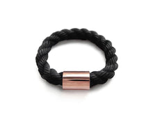 Load image into Gallery viewer, black bold bracelet