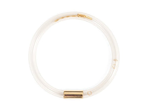 clear tube bracelet