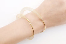 Load image into Gallery viewer, gold mesh bracelet