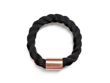 Load image into Gallery viewer, black bold bracelet
