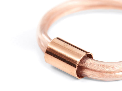 copper bold bracelet